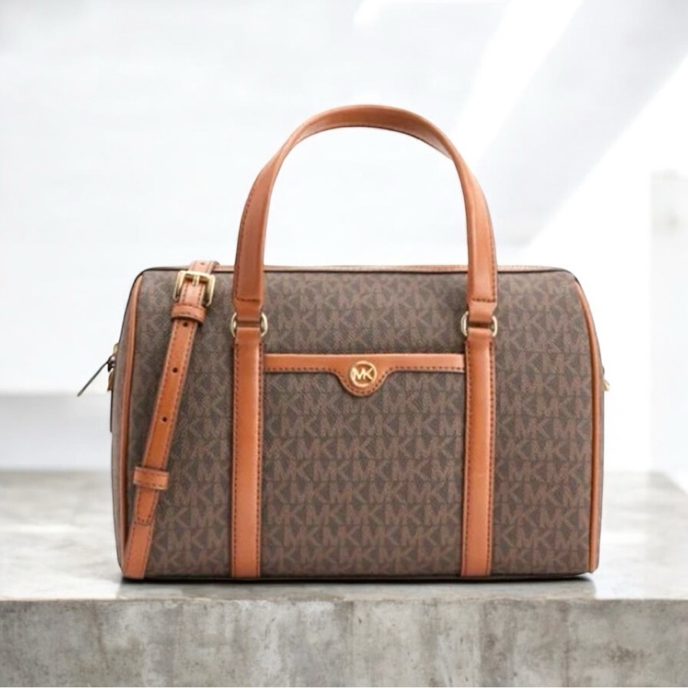 Michael Kors Jet Set Travel Duffle Satchel